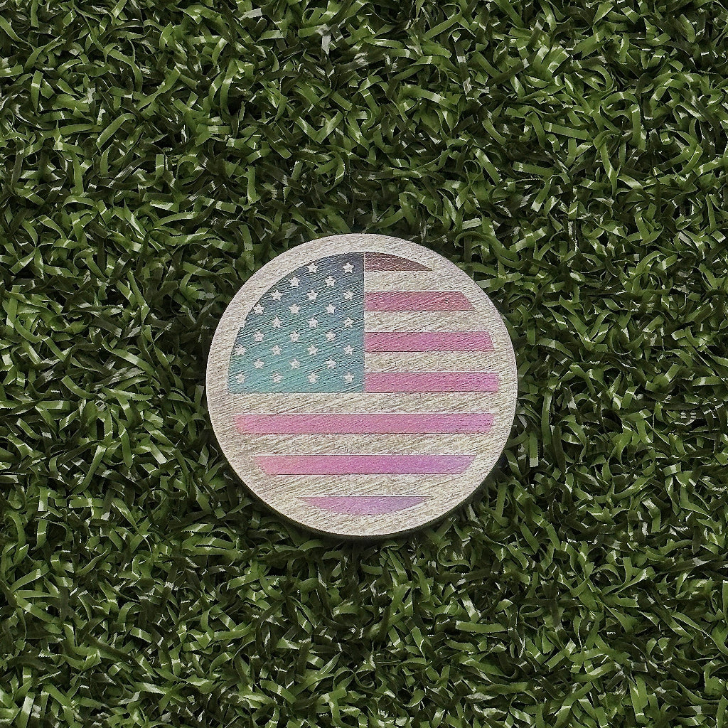 American Flag Ball Marker